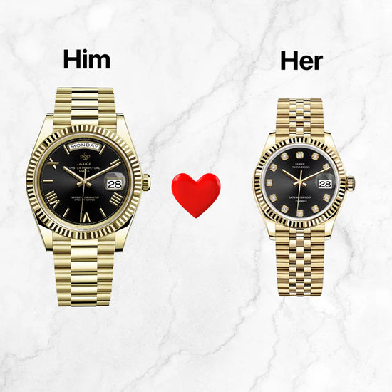 ECLIPSE GOLD VALENTINE SET