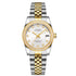 Royal Ladies Watch Gold featuring a luxurious gold finish and sparkling details, perfect for elegant occasions.