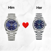 Navy Valentine Set gift box for couples