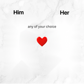 Valentine Set Your Choice romantic gift